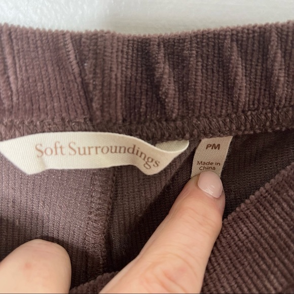 SOFT SURROUNDINGS Corduroy Ribbed Pull-On Skinny Pants - Picture 6 of 9